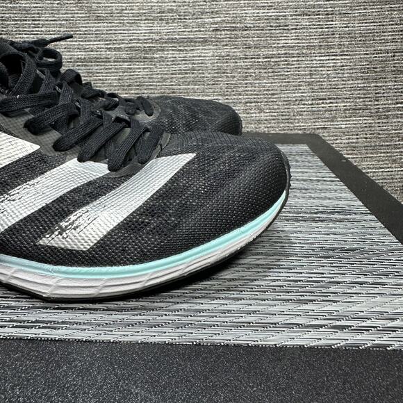 Adidas Adizero Adios 5 Running Shoes Boost FY0344 Black White Women's 10.5 - Picture 7 of 16